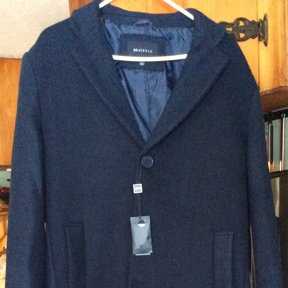 Men’s large wool blend coat